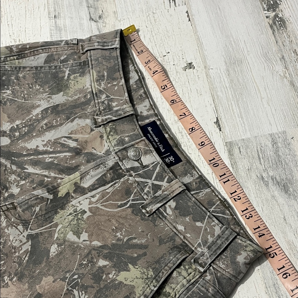 Abercrombie & Fitch Athletic Loose  Camouflage Men Pants Size 30 - Picture 13 of 14